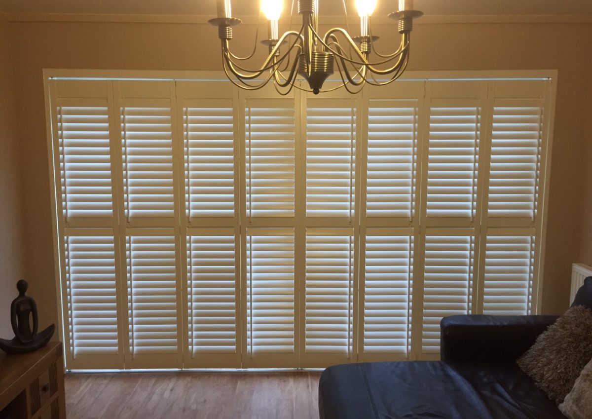 Tracked Shutters Cherry Tree Shutters