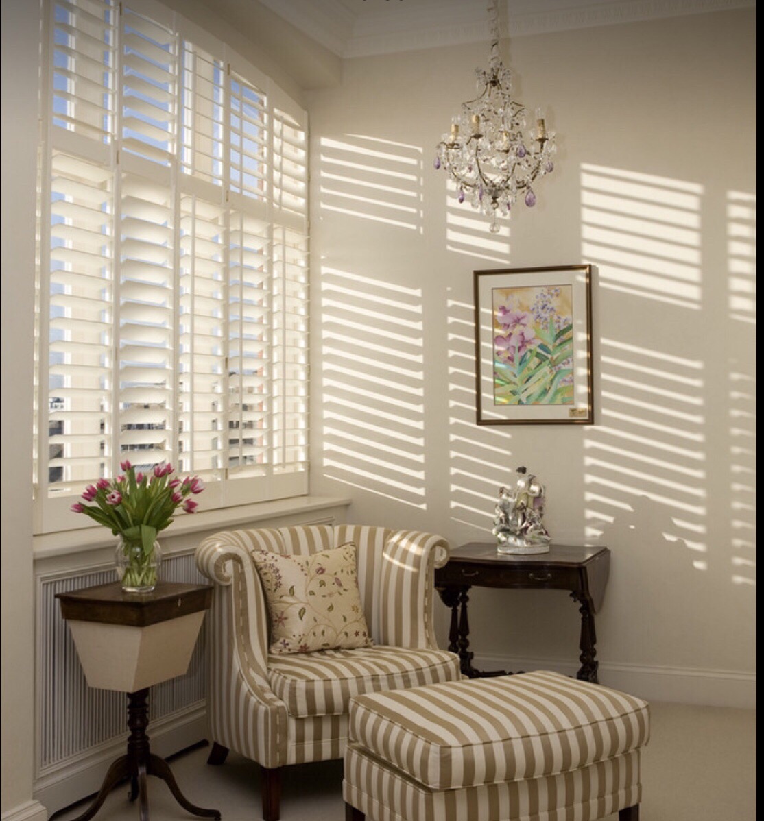 Wooden Shutters for a cozy home