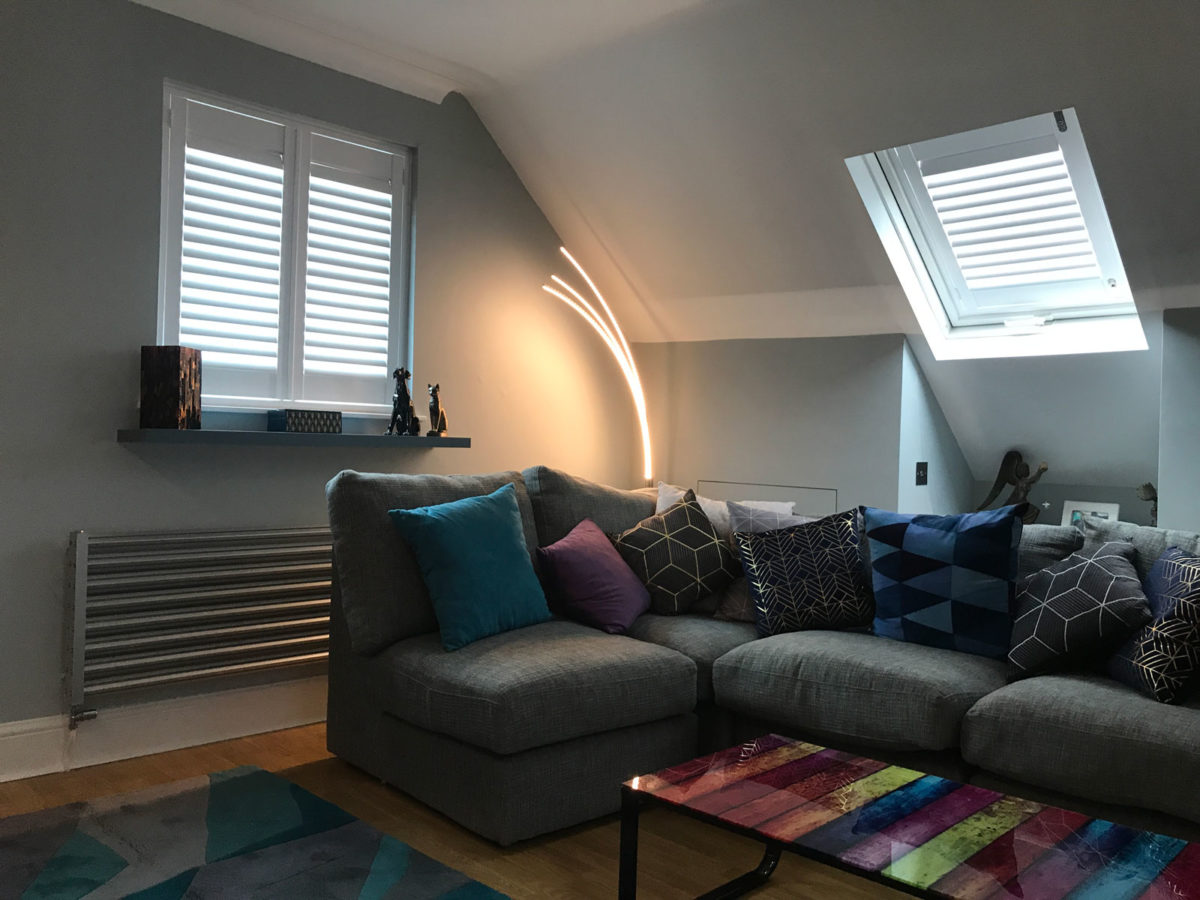 Wooden Shutters for your Sitting Room