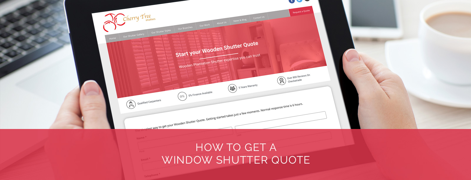Window Shutters Quote