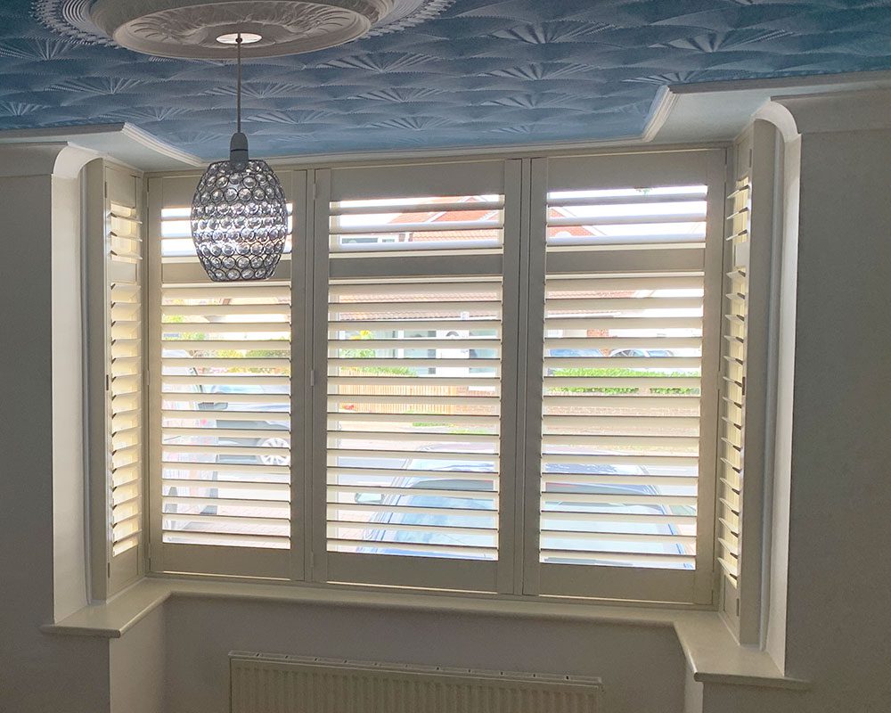 Cream Full Length Shutters in Winchester