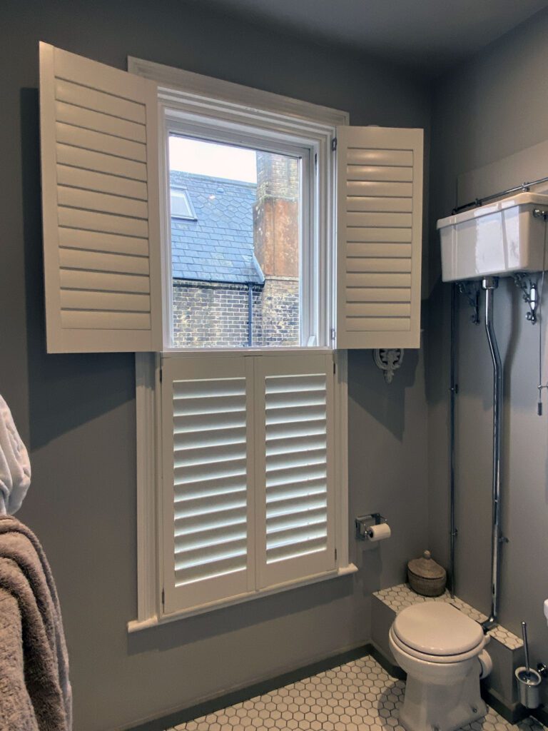 Tier on tier shutters in Portsmouth